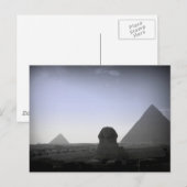 Pyramide en Sphinx Briefkaart (Voorkant / Achterkant)