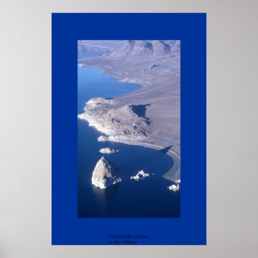 Pyramide Lake, Nevada Poster (Voorkant)
