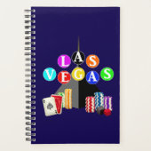 Pyramide Las Vegas et chips de poker (Devant)