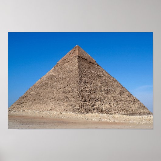 Pyramide of Cheops - Cairo, Egypte Poster (Voorkant)