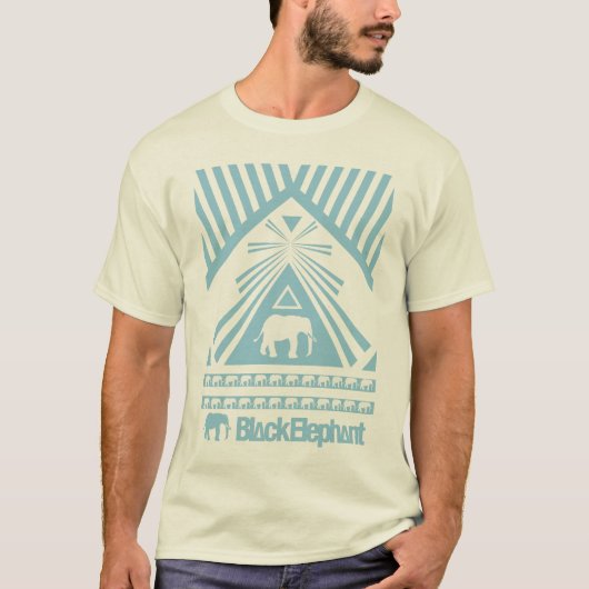 Pyramide-olifant T-shirt (Voorkant)