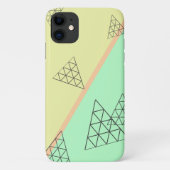 Pyramide Triangle Formes iPhone 11 Coque couvertur (Dos)