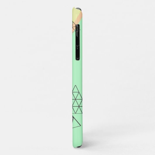 Pyramide Triangle Formes iPhone 11 Coque couvertur (Dos/Gauche)