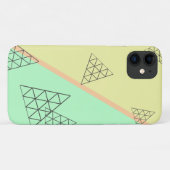 Pyramide Triangle Formes iPhone 11 Coque couvertur (Dos (Horizontal))