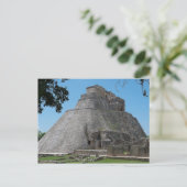 Pyramide van de Magicus, Uxmal, Yucatan, Mexico Briefkaart (Staand voorkant)