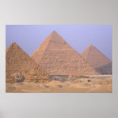 Pyramide van Menkaure Mycerinus), piramide van Poster (Voorkant)