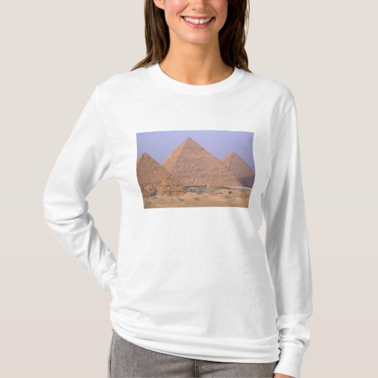 Pyramide van Menkaure Mycerinus), piramide van T-shirt (Voorkant)