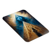 Pyramide Visionnaire Magnet d'Art Surréel (Côté Droit)