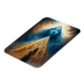 Pyramide Visionnaire Magnet d'Art Surréel (Côté Gauche)