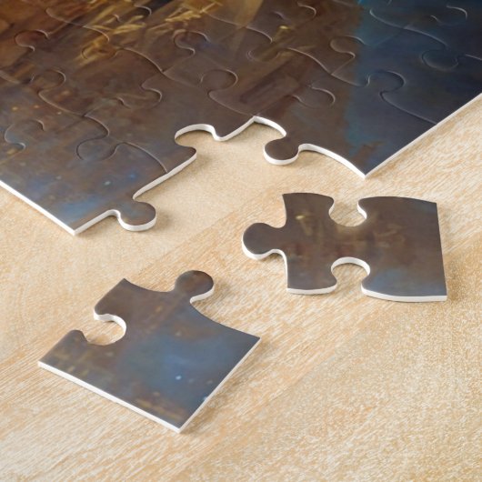 Pyramide Visionnaire Surreal Art Jigsaw Puzzle Puz (Côté)