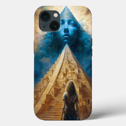 Pyramide Visionnaire Surreal Coque-Mate coque ipho (Verso)