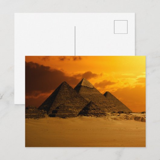 Pyramiden Briefkaart (Voorkant / Achterkant)