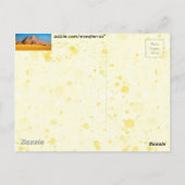 Pyramiden Briefkaart (Achterkant)