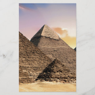 pyramiden briefpapier