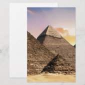 pyramiden briefpapier (Voorkant / Achterkant)