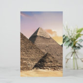 pyramiden briefpapier (Staand voorkant)