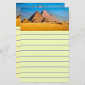Pyramiden Briefpapier (Voorkant / Achterkant)