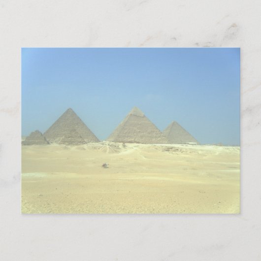 Pyramiden, Caïro Briefkaart (Voorkant)