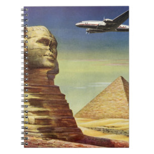  Pyramiden, de Grote Sfinx van Giza, Egypte Notitieboek