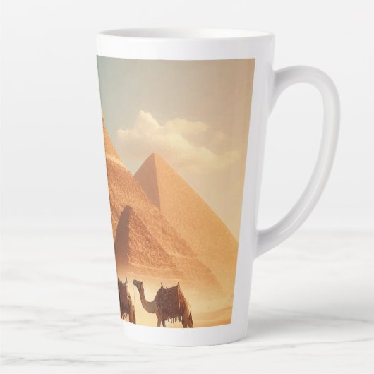 Pyramiden Latte Mok (Rechts)