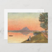 Pyramiden op afstand briefkaart (Voorkant / Achterkant)