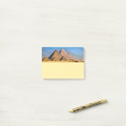 Pyramiden Post-it® Notes (Op bureau)