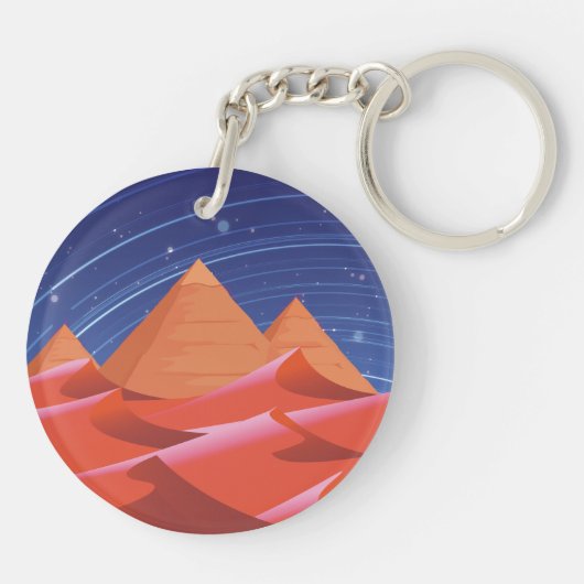 Pyramiden Sleutelhanger (Achterkant)