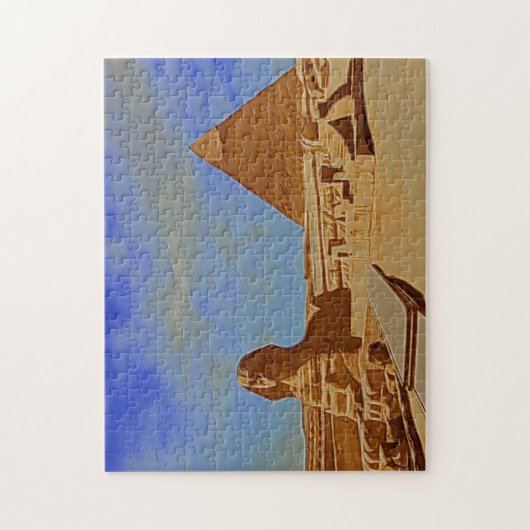 pyramiden sphinx egypte legpuzzel (Verticaal)