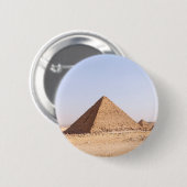 Pyramiden uit Egypte Ronde Button 5,7 Cm (Voorkant /achterkant)