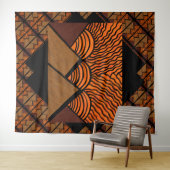 Pyramiden van andere werelden 1 wandkleed (In Situ (horizontaal))