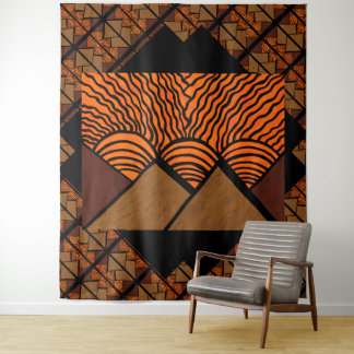 Pyramiden van andere werelden 1 wandkleed