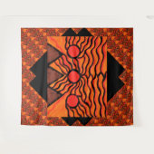 Pyramiden van andere werelden 2 wandkleed (Voorkant (horizontaal))