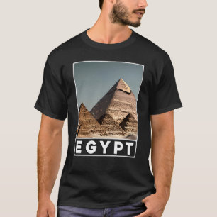 Pyramiden van Giza Cairo Egypte T-shirt