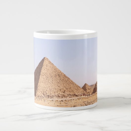 Pyramiden van Giza Extra Grote Beker (Voorkant)