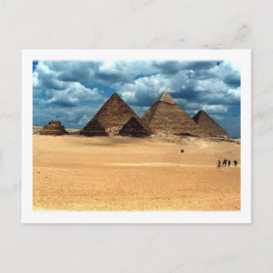 Pyramiden von Gizeh Briefkaart