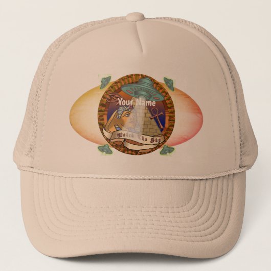 Pyramides Alien casquette (Devant)