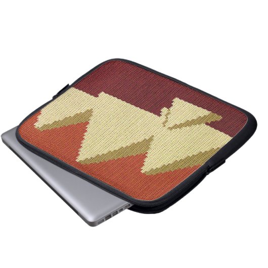 Pyramides Artisan Crochet Imprimer Sac électroniqu (Devant bas)