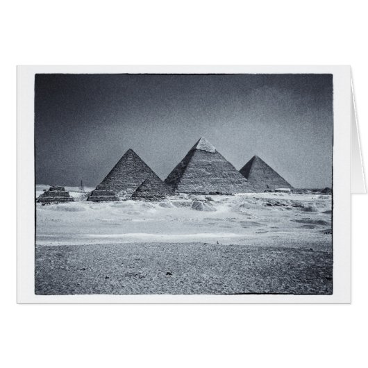 Pyramides, Caire antique, Egypte (Devant horizontal)