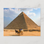 Pyramides de Gizeh, Égypte Carte postale (Devant)