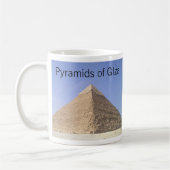 Pyramides de Gizeh Mug (Gauche)