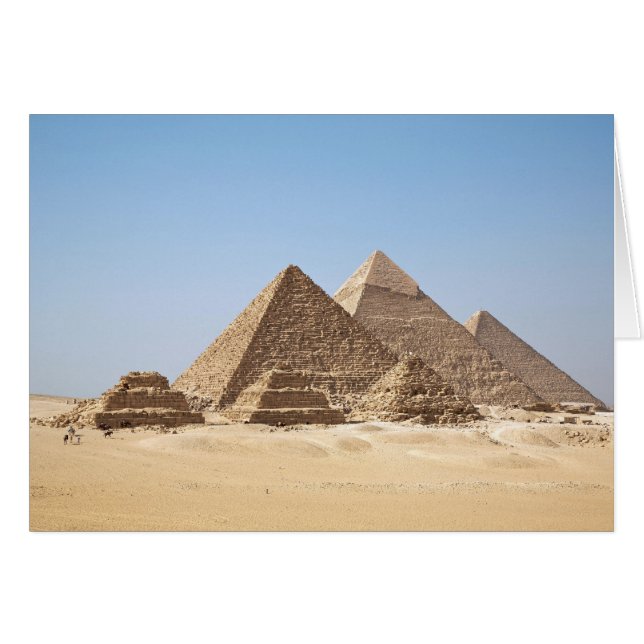 Pyramides de l'Egypte-Gizah (Devant horizontal)