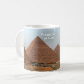 Pyramides de tasse historique de Gizeh (Devant gauche)