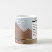 Pyramides de tasse historique de Gizeh (Centre)