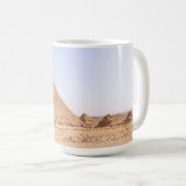 Pyramides d'Egypte Café Mug (Devant droit)