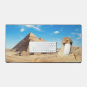 Pyramides et Sphinx Desk Mat (Clavier et souris)