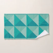 Pyramides Turquoise (Serviette à main)
