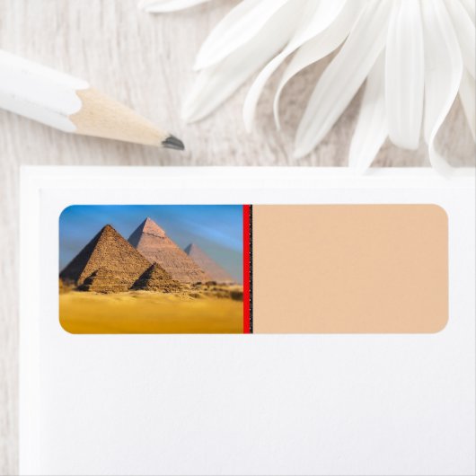 Pyramids Return Address Label (Insitu)