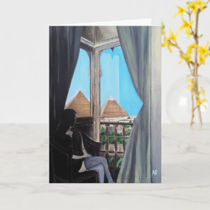 Pyramisa Hotel Schilderij van Alfred Fox Kaart