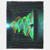 Pyre (Kerst) Fleece Deken (Voorkant)