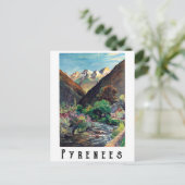 Pyreneeën, Frankrijk Briefkaart (Staand voorkant)